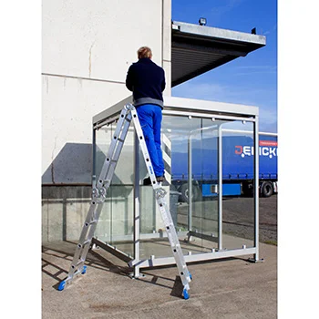 Krause Stabilo univerzalne zglobne merdevine 4x4 gazišta 123503 Krause Stabilo univerzalne zglobne merdevine 4x4 gazišta 123503