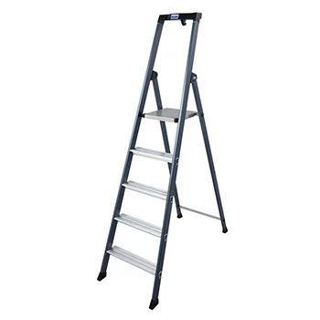 Krause Monto kućne merdevine eloksirane SePro 5 gazišta 124197