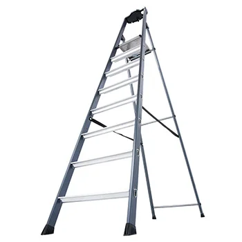 Krause Monto kućne merdevine eloksirane SePro 8 gazišta 124227-3