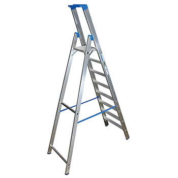 Krause Stabilo stepenaste merdevine plave 8 gazišta 124555 Krause Stabilo stepenaste merdevine plave 8 gazišta 124555
