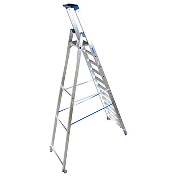 Krause Stabilo kotrljajuće stepenaste merdevine plave 12 gazišta 124678 Krause Stabilo kotrljajuće stepenaste merdevine plave 12 gazišta 124678