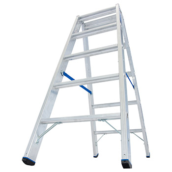 Krause Stabilo stepenaste obostrane merdevine 2x5 gazišta 124739 Krause Stabilo stepenaste obostrane merdevine 2x5 gazišta 124739