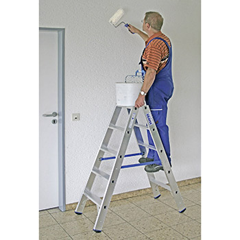 Krause Stabilo stepenaste obostrane merdevine 2x5 gazišta 124739 Krause Stabilo stepenaste obostrane merdevine 2x5 gazišta 124739