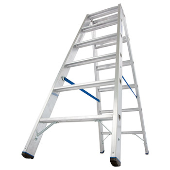 Krause Stabilo stepenaste obostrane merdevine 2x6 gazišta 124746 Krause Stabilo stepenaste obostrane merdevine 2x6 gazišta 124746