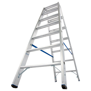 Krause Stabilo stepenaste obostrane merdevine 2x7 gazišta 124753 Krause Stabilo stepenaste obostrane merdevine 2x7 gazišta 124753