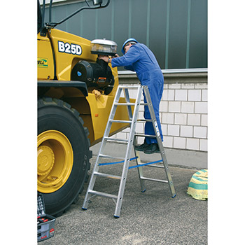 Krause Stabilo stepenaste obostrane merdevine 2x7 gazišta 124753 Krause Stabilo stepenaste obostrane merdevine 2x7 gazišta 124753