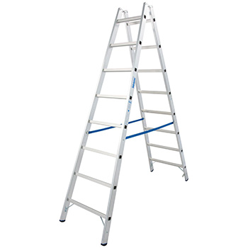 Krause Stabilo sigurnosne obostrane merdevine 2x8 gazišta 124920 Krause Stabilo sigurnosne obostrane merdevine 2x8 gazišta 124920