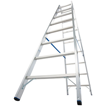 Krause Stabilo sigurnosne obostrane merdevine 2x8 gazišta 124920 Krause Stabilo sigurnosne obostrane merdevine 2x8 gazišta 124920