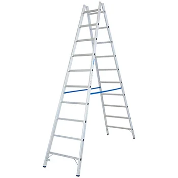 Krause Stabilo sigurnosne obostrane merdevine 2x10 gazišta 124937 Krause Stabilo sigurnosne obostrane merdevine 2x10 gazišta 124937