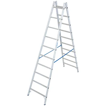 Krause Stabilo sigurnosne obostrane merdevine 2x10 gazišta 124937 Krause Stabilo sigurnosne obostrane merdevine 2x10 gazišta 124937