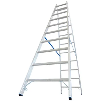 Krause Stabilo sigurnosne obostrane merdevine 2x10 gazišta 124937 Krause Stabilo sigurnosne obostrane merdevine 2x10 gazišta 124937