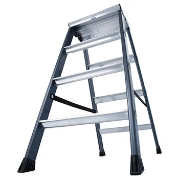 Krause Monto obostrane merdevine eloksirane SePro D 2x4 gazišta 125811 Krause Monto obostrane merdevine eloksirane SePro D 2x4 gazišta 125811