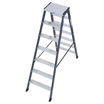 Krause Monto obostrane merdevine eloksirane SePro D 2x7 gazišta 125842 Krause Monto obostrane merdevine eloksirane SePro D 2x7 gazišta 125842