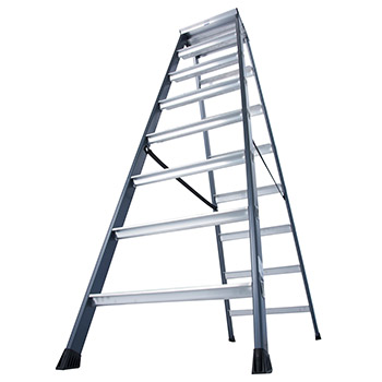 Krause Monto obostrane merdevine eloksirane SePro D 2x8 gazišta 125859 Krause Monto obostrane merdevine eloksirane SePro D 2x8 gazišta 125859