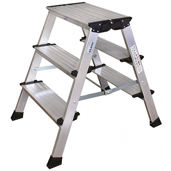 Krause Monto obostrane merdevine Treppo 2x3 gazišta 126030 Krause Monto obostrane merdevine Treppo 2x3 gazišta 126030