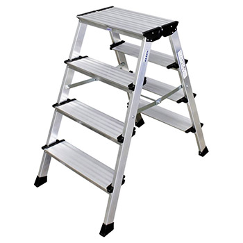 Krause Monto obostrane merdevine Treppo 2x4 gazišta 126047 Krause Monto obostrane merdevine Treppo 2x4 gazišta 126047