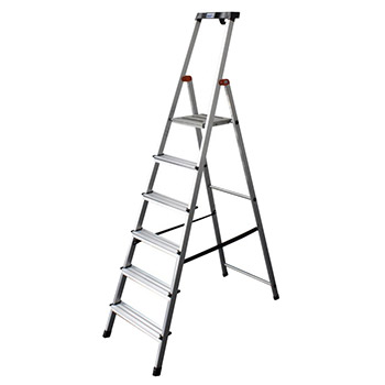 Krause Monto kućne merdevine Safety 6 gazišta 126344 Krause Monto kućne merdevine Safety 6 gazišta 126344