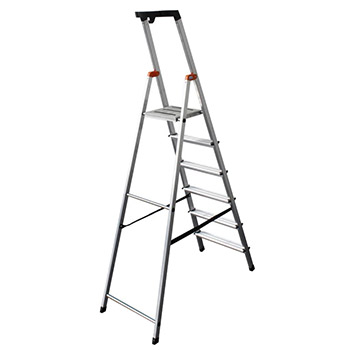 Krause Monto kućne merdevine Safety 6 gazišta 126344 Krause Monto kućne merdevine Safety 6 gazišta 126344