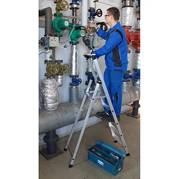 Krause Monto kućne merdevine Solido 5 gazišta 126641-7