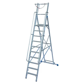 Krause Stabilo stojeće merdevine sa velikom platformom i lancem 10 gazišta 127549 Krause Stabilo stojeće merdevine sa velikom platformom i lancem 10 gazišta 127549