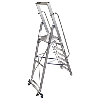 Krause Stabilo stojeće merdevine sa velikom platformom 7 gazišta 127778-1