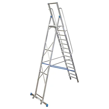 Krause Stabilo stojeće merdevine sa velikom platformom 12 gazišta 127822-1