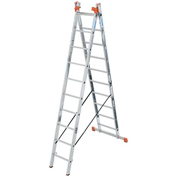 Krause Monto mnogonamenske merdevine Tribilo 3x10 gazišta 129680-2