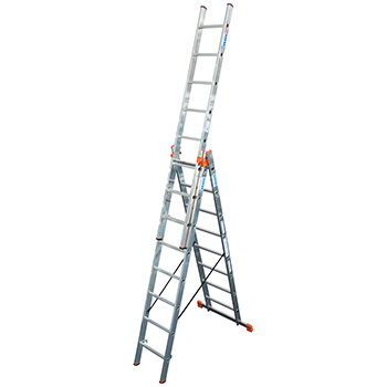 Krause Monto mnogonamenske merdevine Tribilo 3x8 gazišta kontra nastavak 129741 Krause Monto mnogonamenske merdevine Tribilo 3x8 gazišta kontra nastavak 129741