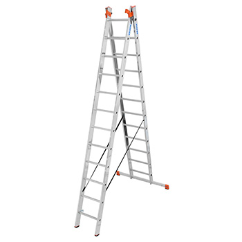Krause Monto mnogonamenske merdevine Tribilo 3x12 gazišta kontra nastavak 129789 Krause Monto mnogonamenske merdevine Tribilo 3x12 gazišta kontra nastavak 129789