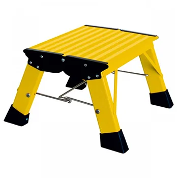 Krause Monto obostrane merdevine Treppy PlusLine 1 gazište žute 130334 Krause Monto obostrane merdevine Treppy PlusLine 1 gazište žute 130334