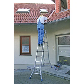 Krause Stabilo teleskopske zglobne merdevine 4x5 gazišta 133960-8