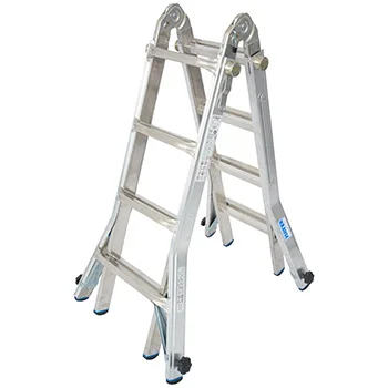 Krause Stabilo teleskopske zglobne merdevine sa 4 produživa kraka 4x4 gazišta 133977-3