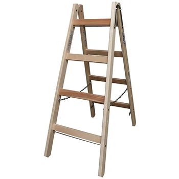 Krause Stabilo drvene merdevine 2x4 gazišta 170064-2