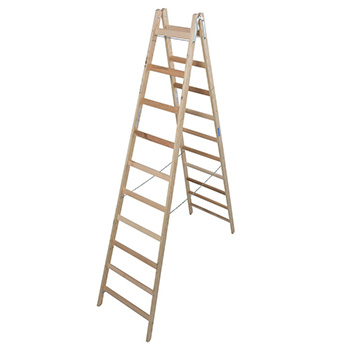 Krause Stabilo drvene merdevine 2x10 gazišta 170125 Krause Stabilo drvene merdevine 2x10 gazišta 170125
