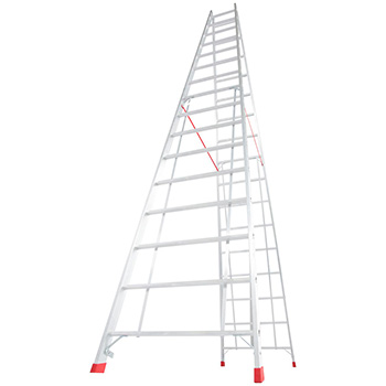 Krause Stabilo sigurnosne obostrane merdevine 2x16 gazišta 801746-3