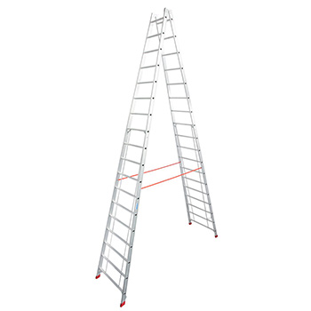 Krause Stabilo sigurnosne obostrane merdevine 2x18 gazišta 801753 Krause Stabilo sigurnosne obostrane merdevine 2x18 gazišta 801753