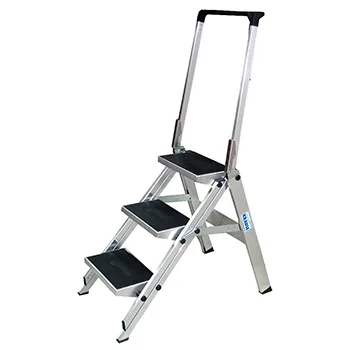 Krause Monto sklopive merdevine sa podešavajućim rukohvatom 3 gazišta 810304 Krause Monto sklopive merdevine sa podešavajućim rukohvatom 3 gazišta 810304