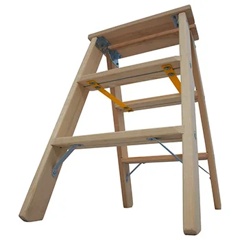 Krause Stabilo stepeničaste drvene merdevine 2x3 gazišta 818201 Krause Stabilo stepeničaste drvene merdevine 2x3 gazišta 818201