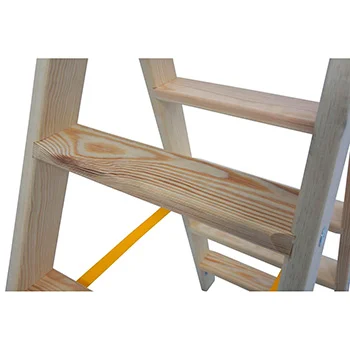 Krause Stabilo stepeničaste drvene merdevine 2x3 gazišta 818201 Krause Stabilo stepeničaste drvene merdevine 2x3 gazišta 818201