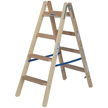 Krause Stabilo stepeničaste drvene merdevine 2x4 gazišta 818317 Krause Stabilo stepeničaste drvene merdevine 2x4 gazišta 818317