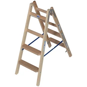 Krause Stabilo stepeničaste drvene merdevine 2x4 gazišta 818317 Krause Stabilo stepeničaste drvene merdevine 2x4 gazišta 818317