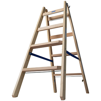 Krause Stabilo stepeničaste drvene merdevine 2x4 gazišta 818317 Krause Stabilo stepeničaste drvene merdevine 2x4 gazišta 818317