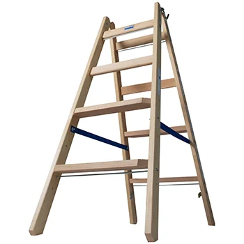 Krause Stabilo stepeničaste drvene merdevine 2x4 gazišta 818317 Krause Stabilo stepeničaste drvene merdevine 2x4 gazišta 818317