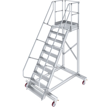 Krause pokretne stepenice sa platformom 10 gazišta nagib 60° 100mm 829092 Krause pokretne stepenice sa platformom 10 gazišta nagib 60° 100mm 829092