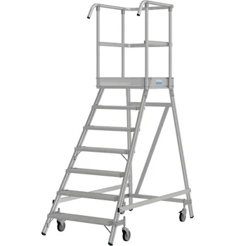 Krause pokretni jednostrani podest 7 gazišta 3.70m 821058 Krause pokretni jednostrani podest 7 gazišta 3.70m 821058