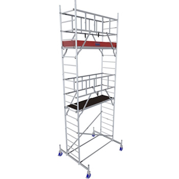 Krause Protec aluminijumska mobilna skela 6.3m 940131