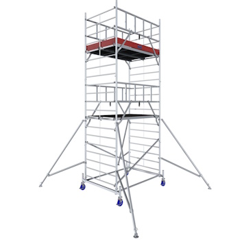 Krause Protec XXL aluminijumska mobilna skela 6.3m 945136 Krause Protec XXL aluminijumska mobilna skela 6.3m 945136