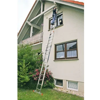 Krause Robilo dvodelne merdevine sa užetom na izvlačenje 2x15 gazišta 129840 Krause Robilo dvodelne merdevine sa užetom na izvlačenje 2x15 gazišta 129840