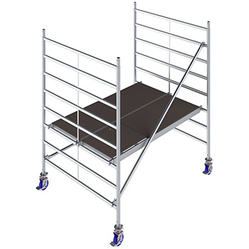 Krause Stabilo aluminijumska pokretna skela - serija 50 - 3,00m 781017