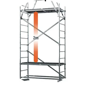 Krause Monto radna skela ClimTec 1 - prva nadogradnja do 5m radne visine 710123-4 Krause Monto radna skela ClimTec 1 - prva nadogradnja do 5m radne visine 710123-4